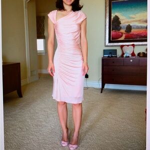 Emilio Pucci Soft Pink/Peach Midi Dress